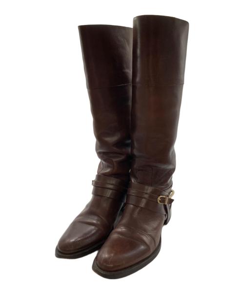 SARTORE（サルトル）SARTORE (サルトル) ロングブーツ ブラウン サイズ:35 1/2の古着・服飾アイテム
