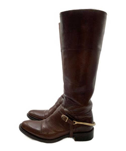 SARTORE（サルトル）SARTORE (サルトル) ロングブーツ ブラウン サイズ:35 1/2の古着・服飾アイテム