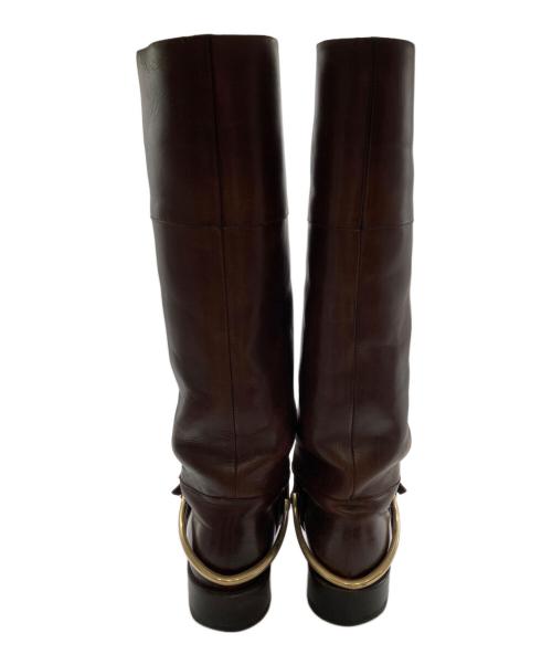 SARTORE（サルトル）SARTORE (サルトル) ロングブーツ ブラウン サイズ:35 1/2の古着・服飾アイテム