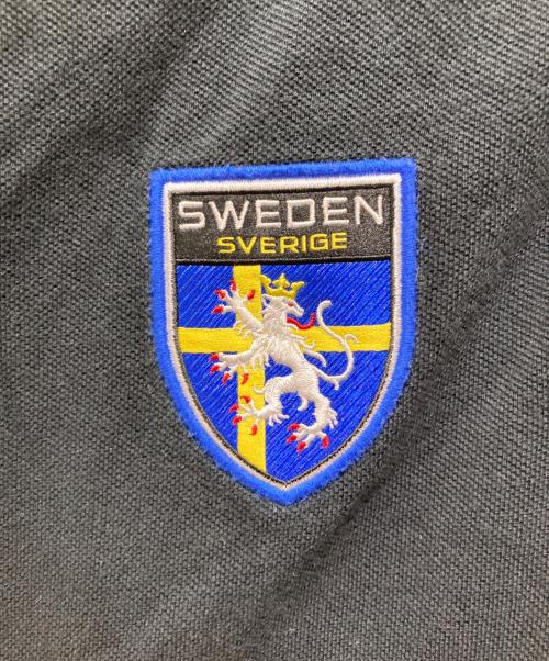 POLO RALPH LAUREN（ポロ・ラルフローレン）POLO RALPH LAUREN (ポロ・ラルフローレン) ビッグポニー刺繍 ポロシャツ ブラック×イエロー サイズ:Lの古着・服飾アイテム