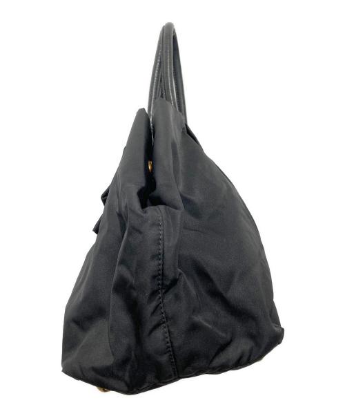 PRADA（プラダ）PRADA (プラダ) ナイロントートバッグ ブラックの古着・服飾アイテム