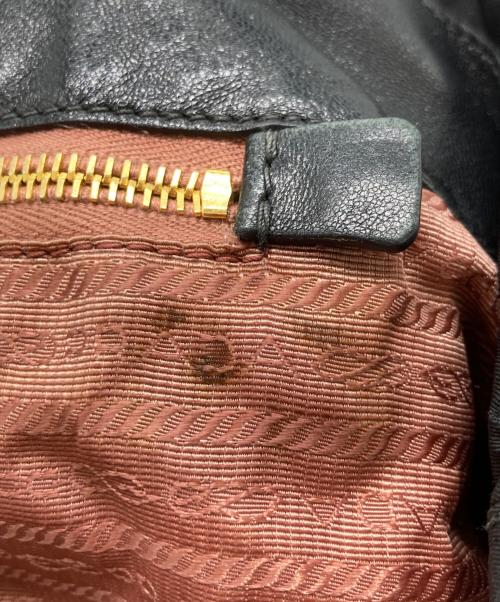 PRADA（プラダ）PRADA (プラダ) ナイロントートバッグ ブラックの古着・服飾アイテム