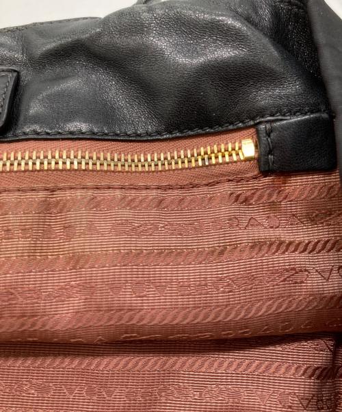 PRADA（プラダ）PRADA (プラダ) ナイロントートバッグ ブラックの古着・服飾アイテム