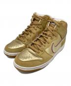 NIKEナイキ）の古着「DUNK HIGH PREMIUM SB / SB ダンク ハイ プレミアム」｜ゴールド