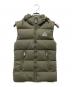 Pyrenex（ピレネックス）の古着「SPOUTINC VEST SMOOTH / スプートニック ベスト / ダウンベスト」｜カーキ