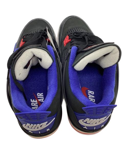 NIKE（ナイキ）NIKE (ナイキ) AIR JORDAN 4 RETRO ブラック BLACK/FIRE RED- サイズ:28.5cm 未使用品の古着・服飾アイテム