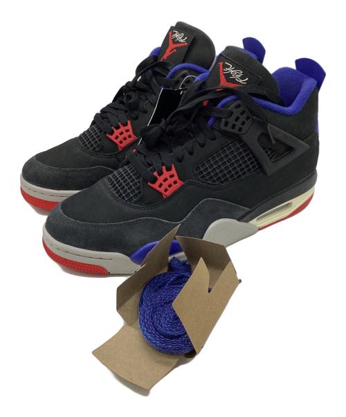 NIKE（ナイキ）NIKE (ナイキ) AIR JORDAN 4 RETRO ブラック BLACK/FIRE RED- サイズ:28.5cm 未使用品の古着・服飾アイテム