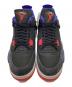 中古・古着 NIKE (ナイキ) AIR JORDAN 4 RETRO ブラック BLACK/FIRE RED- サイズ:28.5cm 未使用品：26000円