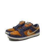 NIKE SBナイキエスビー）の古着「DUNK LOW PRO “LIGHT CARBON / MONARCH” ダンクロー」｜ネイビー