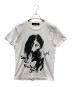GROUND Y（グラウンドワイ）の古着「手書きデッサン画プリントTシャツ」｜ホワイト