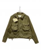 WOOLRICHウールリッチ）の古着「CLASSIC FISHING JACKET / クラシックフィッシングジャケット」｜カーキ