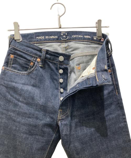 45R（フォーティファイブ・アール）45R (フォーティファイブ・アール) 再び6.5空比古比女(濃) /デニムパンツ インディゴ サイズ:26の古着・服飾アイテム