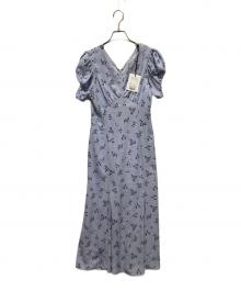 HER LIP TO（ハーリップトゥ）の古着「Muguet-Printed Mermaid Dress」｜パープル