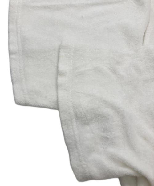 stussy（ステューシー）stussy (ステューシー) パイル地S/Sシャツ ホワイト サイズ:XLの古着・服飾アイテム