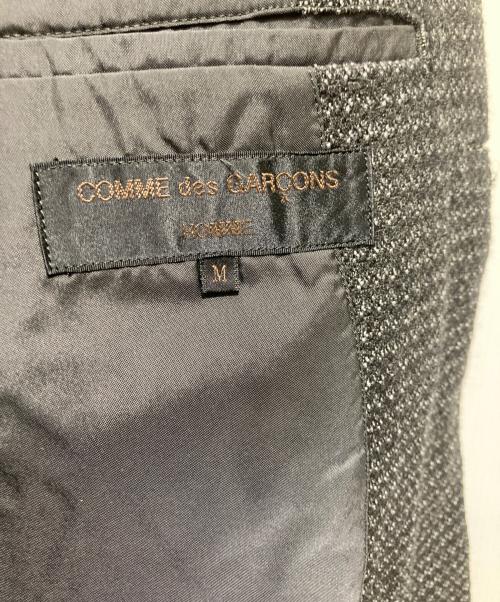 COMME des GARCONS HOMME（コムデギャルソン オム）COMME des GARCONS HOMME (コムデギャルソン オム) 90’sウール3Bジャケット ブラック サイズ:Mの古着・服飾アイテム