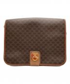 CELINEセリーヌ）の古着「ショルダーバッグ」｜ブラウン