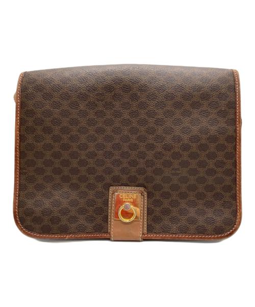 CELINE（セリーヌ）CELINE (セリーヌ) ショルダーバッグ ブラウンの古着・服飾アイテム
