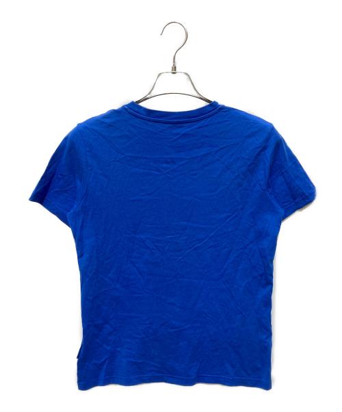 MONCLER（モンクレール）MONCLER (モンクレール) 半袖Tシャツ ブルー サイズ:14　(164cm)の古着・服飾アイテム