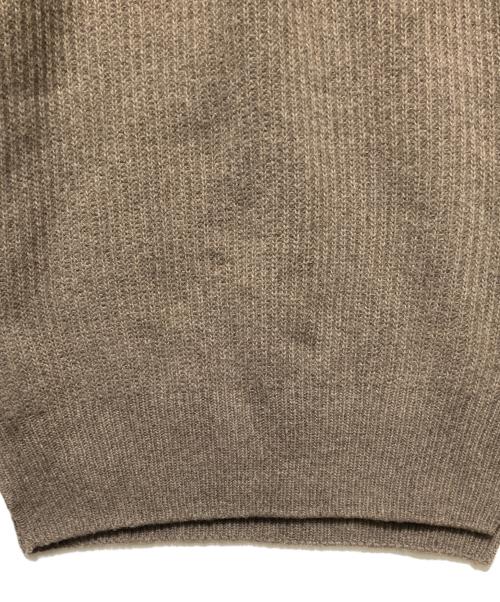 MONCLER（モンクレール）MONCLER (モンクレール) HYKE (ハイク) ノースリーブニットワンピース ブラウン サイズ:XXSの古着・服飾アイテム