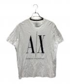 ARMANI EXCHANGEアルマーニ エクスチェンジ）の古着「Tシャツ」｜ホワイト