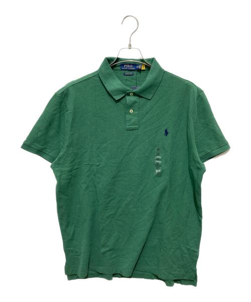 POLO RALPH LAUREN（ポロ・ラルフローレン）POLO RALPH LAUREN (ポロ・ラルフローレン) ポロシャツ グリーン サイズ:XLの古着・服飾アイテム