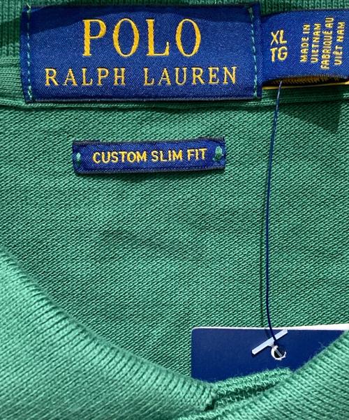 POLO RALPH LAUREN（ポロ・ラルフローレン）POLO RALPH LAUREN (ポロ・ラルフローレン) ポロシャツ グリーン サイズ:XLの古着・服飾アイテム