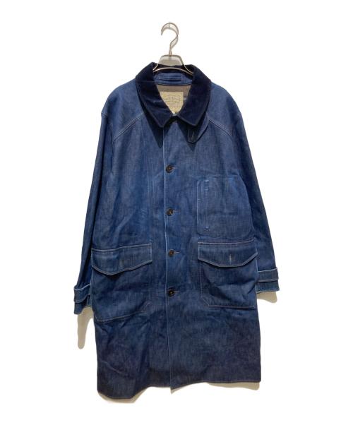 RRL（ダブルアールエル）RRL (ダブルアールエル) デニムダスターレングスコート インディゴ サイズ:Lの古着・服飾アイテム
