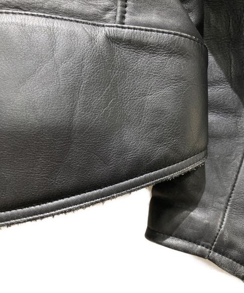 HARLEY-DAVIDSON（ハーレーダビッドソン）HARLEY-DAVIDSON (ハーレーダビッドソン) ダブルライダースジャケット ブラック サイズ:36の古着・服飾アイテム