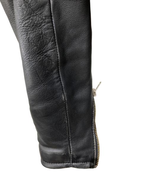 HARLEY-DAVIDSON（ハーレーダビッドソン）HARLEY-DAVIDSON (ハーレーダビッドソン) ダブルライダースジャケット ブラック サイズ:36の古着・服飾アイテム