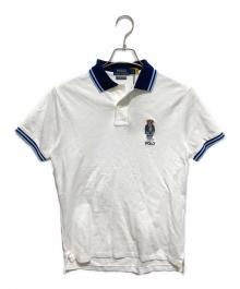POLO RALPH LAUREN（ポロ・ラルフローレン）の古着「ポロベアポロシャツ」｜ホワイト