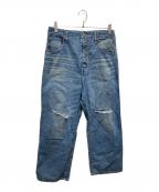 COMME des GARCONS JUNYA WATANABE MANコム デ ギャルソン ジュンヤ ワタナベ マン）の古着「24AW DENIM PANTS」｜インディゴ