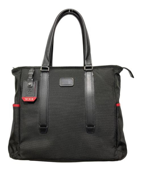 TUMI（トゥミ）TUMI (トゥミ) Jarvisオリジナルトートバッグ ブラック×レッドの古着・服飾アイテム