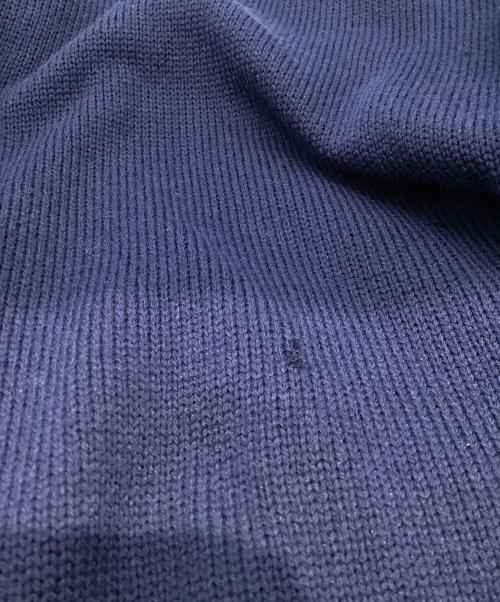 sacai（サカイ）sacai (サカイ) プリーツレイヤードニットS/Sワンピース ネイビー サイズ:2の古着・服飾アイテム