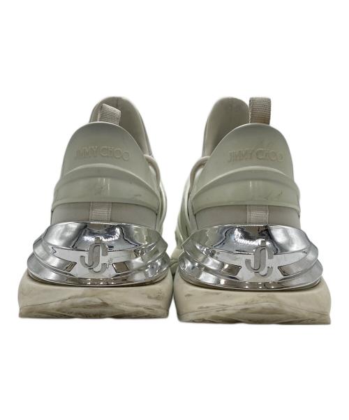 JIMMY CHOO（ジミーチュウ）JIMMY CHOO (ジミーチュウ) COSMOS スニーカー ホワイト サイズ:36の古着・服飾アイテム