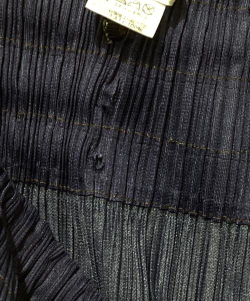 PLEATS PLEASE（プリーツプリーズ）PLEATS PLEASE (プリーツプリーズ) プリーツスカート ブルー サイズ:3の古着・服飾アイテム