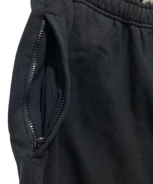 NIKE（ナイキ）NIKE (ナイキ) stussy (ステューシー) Washed Fleece Pant ウォッシュドフリーススウェットパンツ ブラック サイズ:XLの古着・服飾アイテム