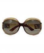 FENDIフェンディ）の古着「サングラス」｜ベージュ