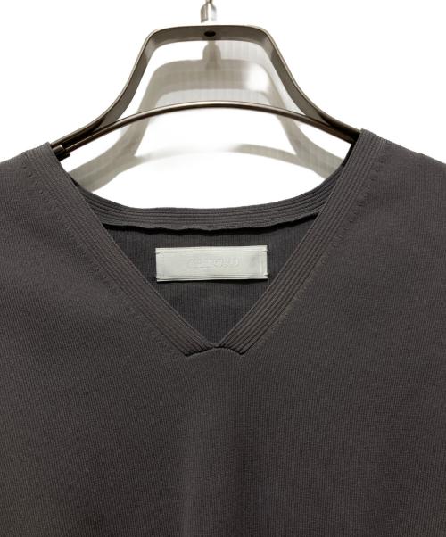 CELFORD（セルフォード）CELFORD (セルフォード) コルセットデザインノースリニットワンピース グレー サイズ:36の古着・服飾アイテム