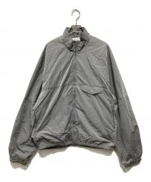 ANCELLM（アンセルム）の古着「NYLON KIMONO BLOUSON」｜グレー