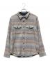 OUTERKNOWN（アウターノーン）の古着「ブランケットシャツ」｜グレー