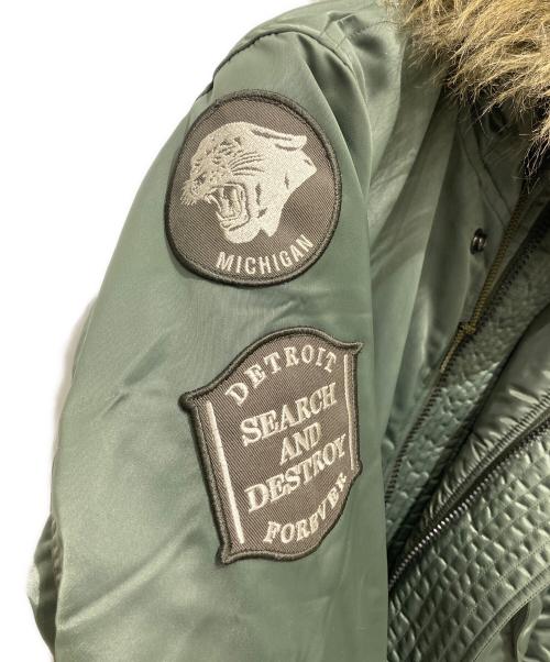 Hysteric Glamour（ヒステリックグラマー）Hysteric Glamour (ヒステリックグラマー) N-2Bジャケット カーキ サイズ:Mの古着・服飾アイテム