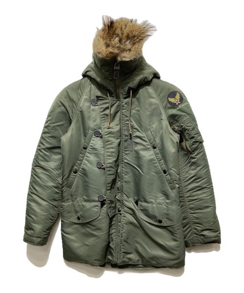 BUZZ RICKSON'S（バズリクソンズ）Buzz Rickson's (バズリクソンズ) N-3B フライトジャケット カーキ サイズ:XSの古着・服飾アイテム