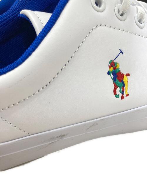 RALPH LAUREN（ラルフローレン）RALPH LAUREN (ラルフローレン) スニーカー / ローカットスニーカー ホワイト サイズ:US7の古着・服飾アイテム