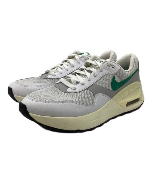 NIKE（ナイキ）NIKE (ナイキ) Air Max SYSTM エアマックス システム ホワイト×グリーン サイズ:28.5の古着・服飾アイテム