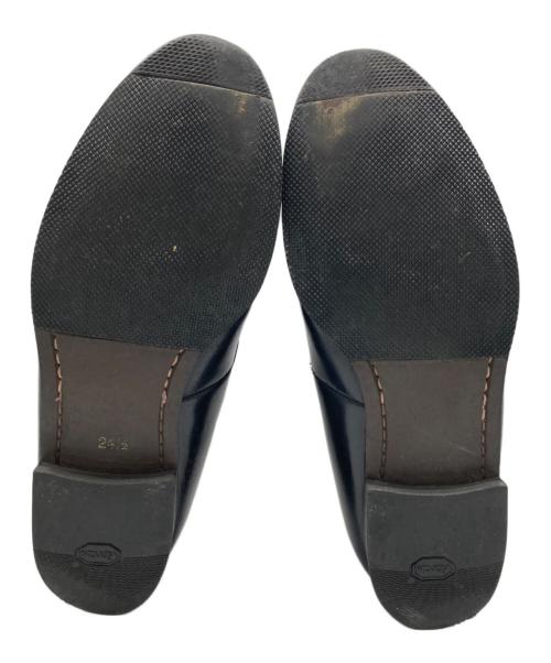 REGAL（リーガル）REGAL (リーガル) タッセルローファー ブラック サイズ:24 1/2の古着・服飾アイテム