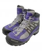 mont-bellモンベル）の古着「ツオロミーブーツ トレッキングシューズ」｜グレー×パープル