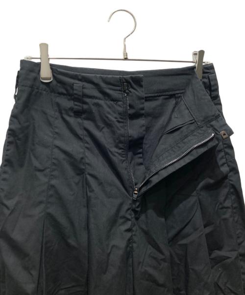 SHINYA KOZUKA（シンヤコズカ）SHINYA KOZUKA (シンヤコズカ) HIGH DENSITY TWILL BAGGY PANTS WIDE BAGGY パンツ ブラック サイズ:Sの古着・服飾アイテム