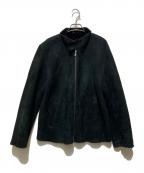 Paul Smith Londonポールスミスロンドン）の古着「シープスキンムートンジャケット」｜ブラック