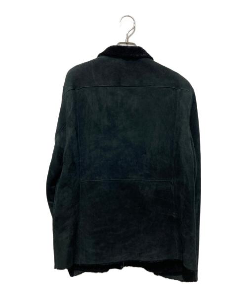 Paul Smith London（ポールスミスロンドン）Paul Smith London (ポールスミスロンドン) シープスキンムートンジャケット ブラック サイズ:不明の古着・服飾アイテム