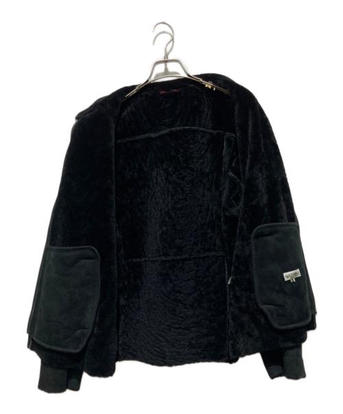 Paul Smith London（ポールスミスロンドン）Paul Smith London (ポールスミスロンドン) シープスキンムートンジャケット ブラック サイズ:不明の古着・服飾アイテム